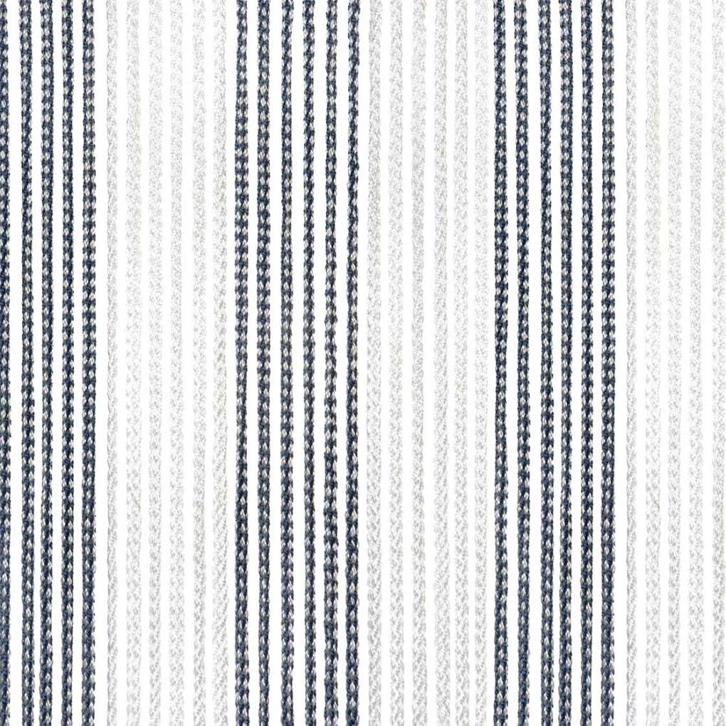 Door curtain Korda blue/white 60x190cm