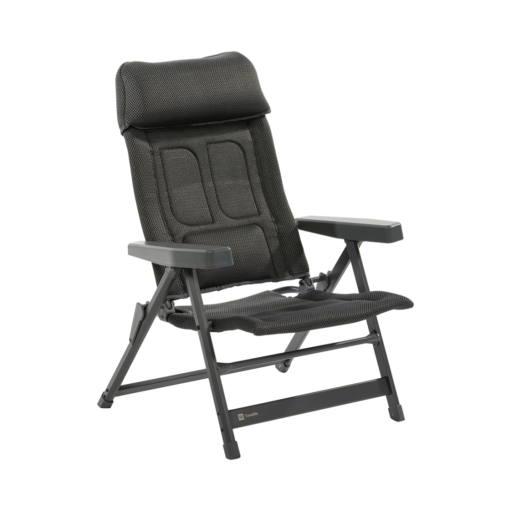 Lucca recliner lounge deep grey