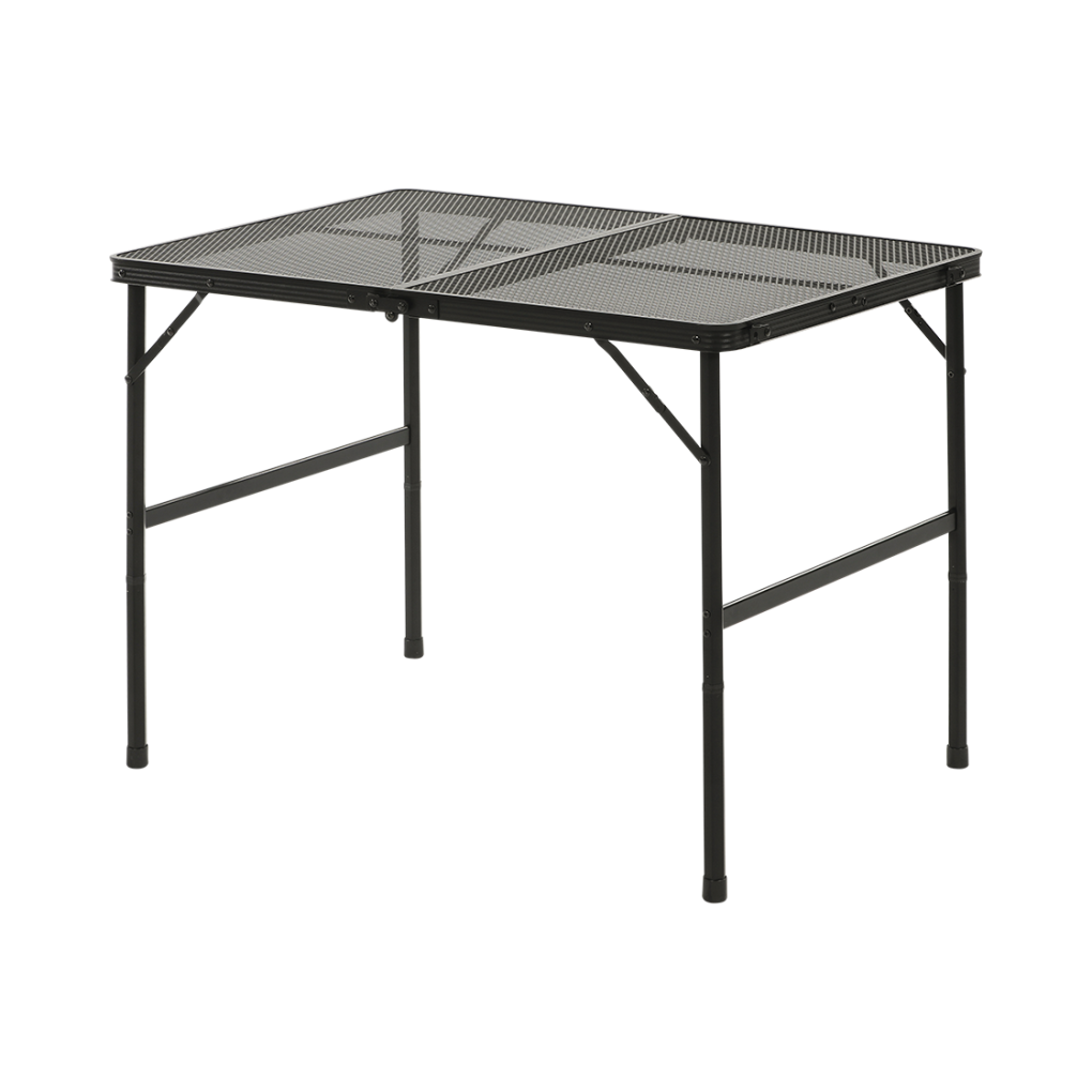 Greccio table mesh black 90