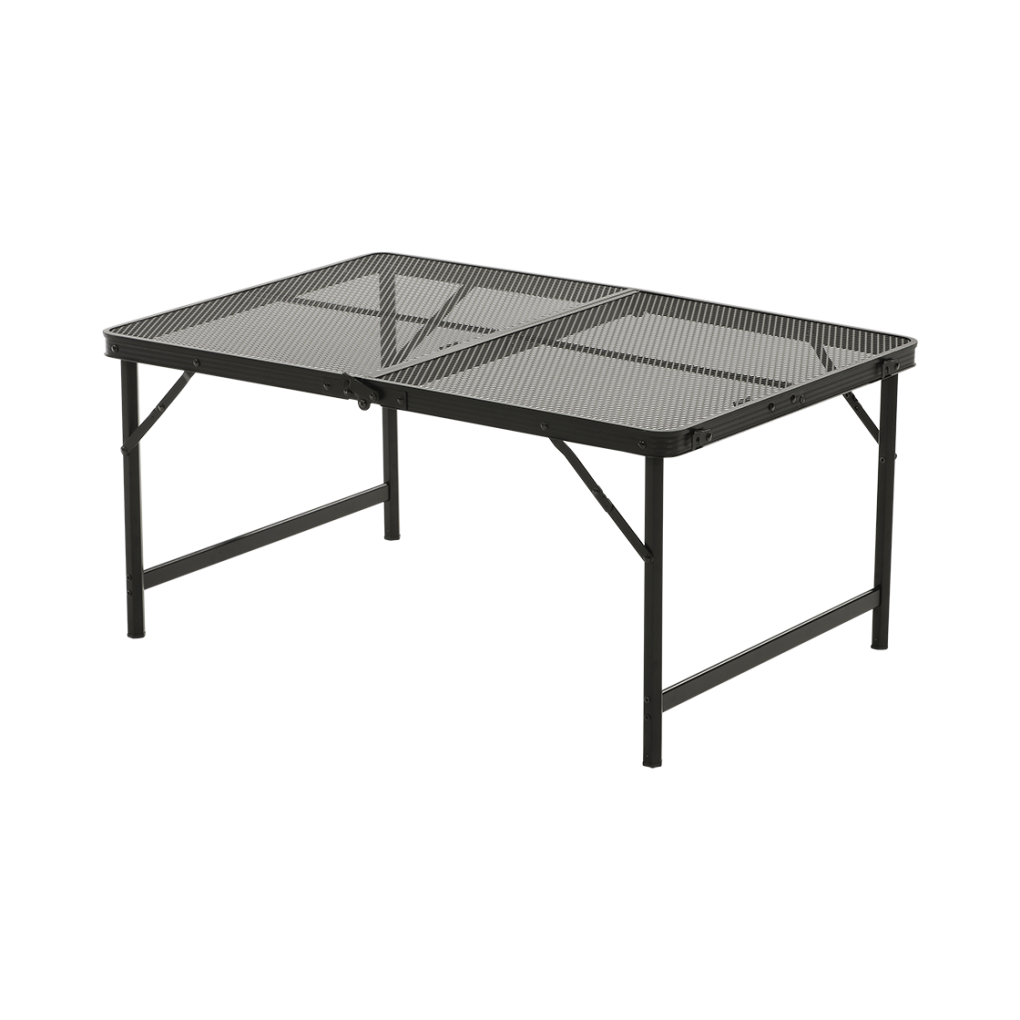 Greccio table mesh black 90