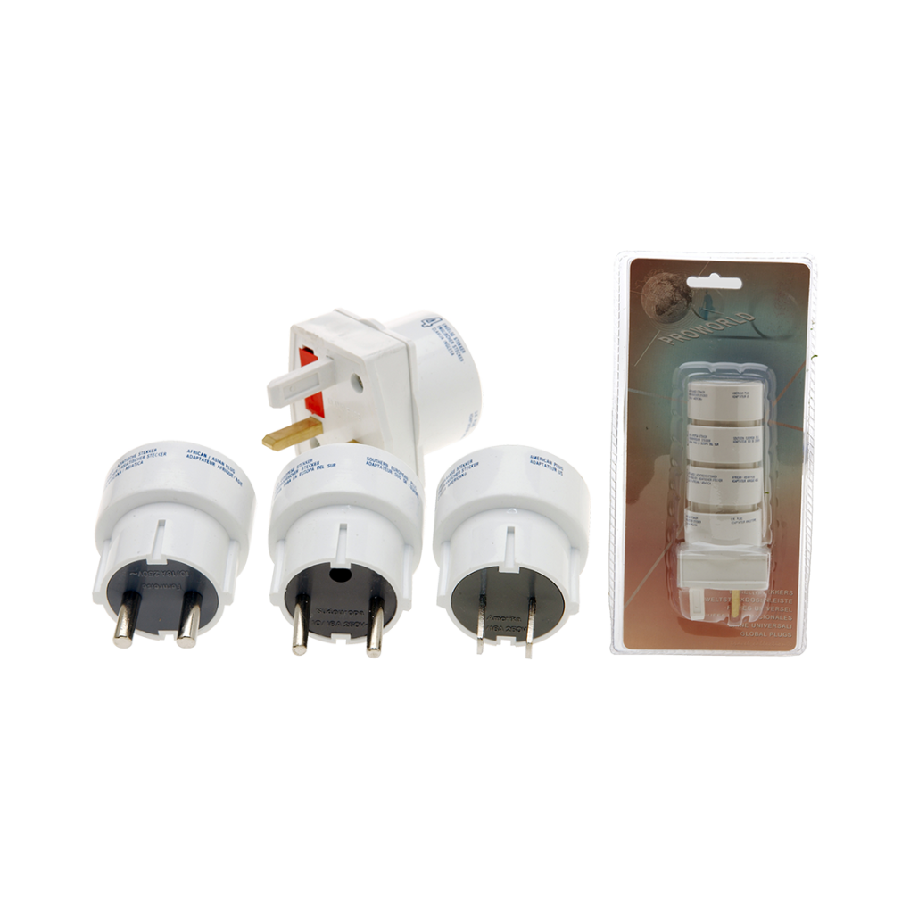 Travel plug 4 pieces