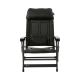 Lucca recliner lounge true black