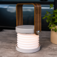 Njord lamp lantaarn light grey 